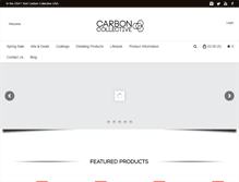 Tablet Screenshot of carboncollective.com